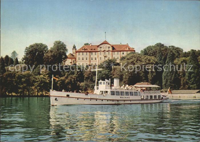 Motorschiffe Mainau Insel Mainau Deutschordensschlos
