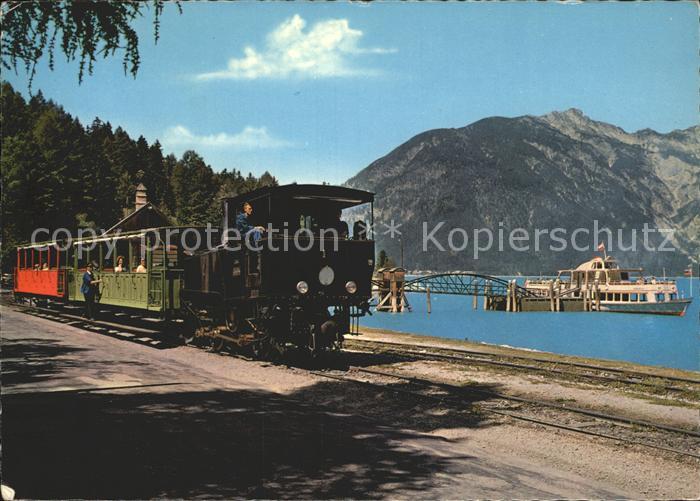 Zahnradbahn Achensee Schiffsstation Seespitz