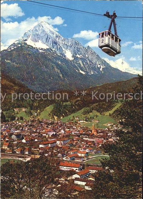 Seilbahn Karwendel Mittenwald Wettersteinspitze Alpspitze
