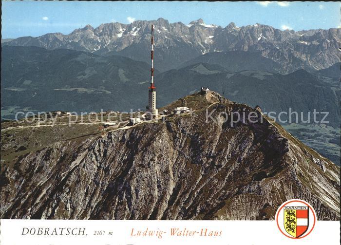 Funkturm Sendeanlage ORF Dobratsch Ludwig-Walter-Haus