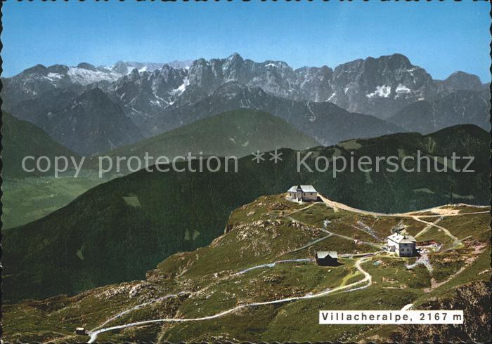 Villacher Alpe Ludwig-Walter-Haus Mangart Villacher Alpenstrasse