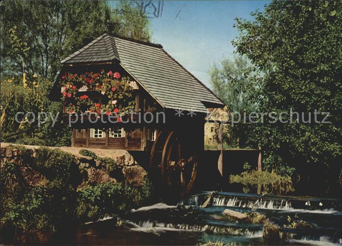 Wassermuehle Schwarzwald