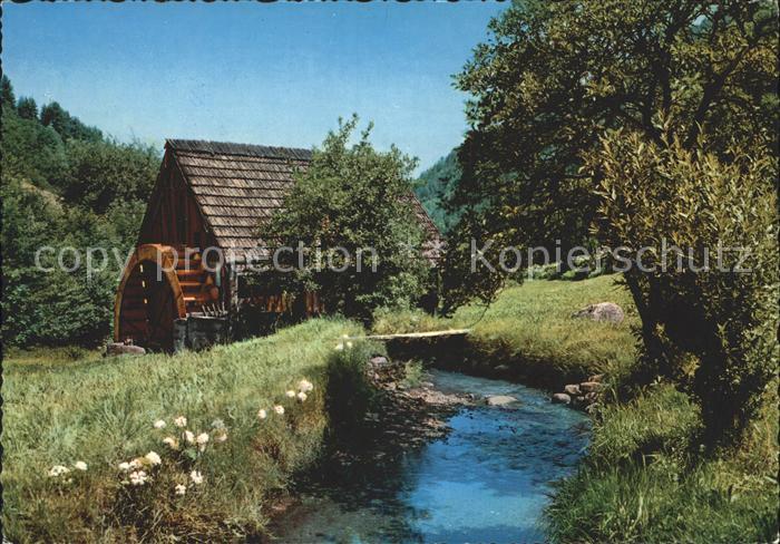 Wassermuehle Schwarzwald