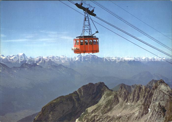Seilbahn Saentis Alpenpanorama