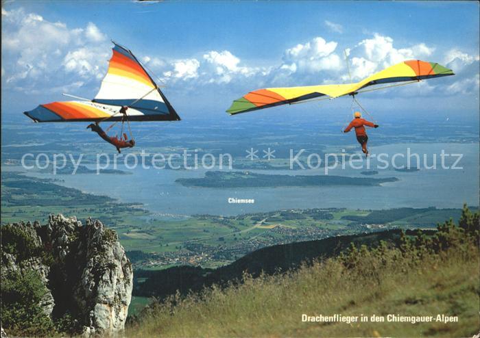 Drachenflug Chiemgauer-Alpen Chiemsee