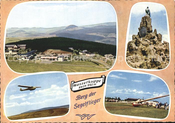 Segelflug Gliding Vol-Voile Vuolo-a-Vela Volo-a-Vela-- Wasserkuppe Rhoen