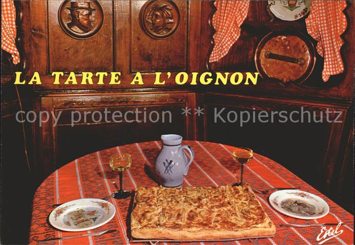 Lebensmittel Recette Tarte a l'Oignon