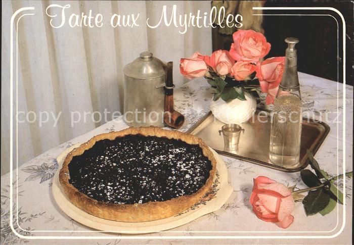 Lebensmittel Recette Tarte aux Myrtilles