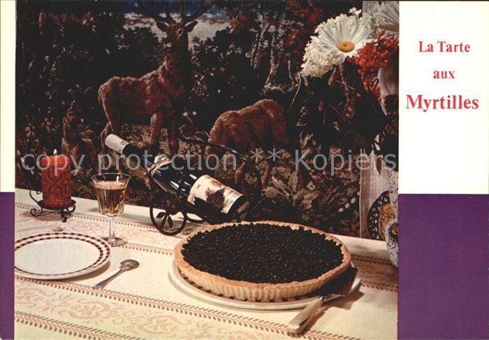 Lebensmittel Recette Tarte aux Myrtilles