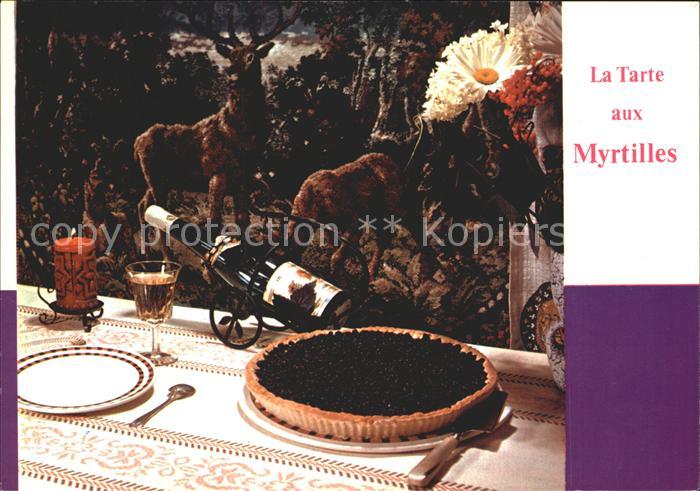 Lebensmittel Recette Tarte aux Myrtilles