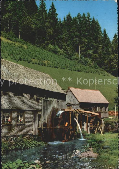 Wassermuehle Schwarzwald