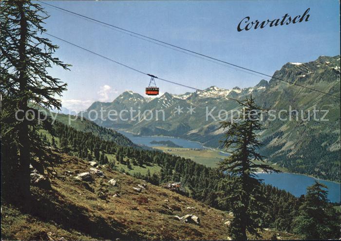 Seilbahn Corvatsch Oberengadiner Seen