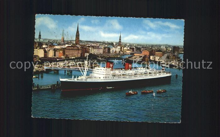 Dampfer Oceanliner Hanseatic Hamburg