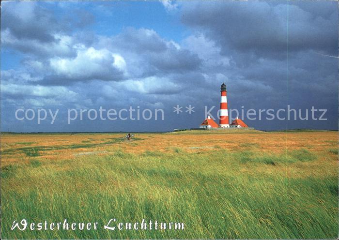 Leuchtturm Lighthouse Westerhever St. Peter-Ording