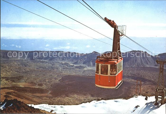 Seilbahn Tenerife Teleferico del pico del Teide