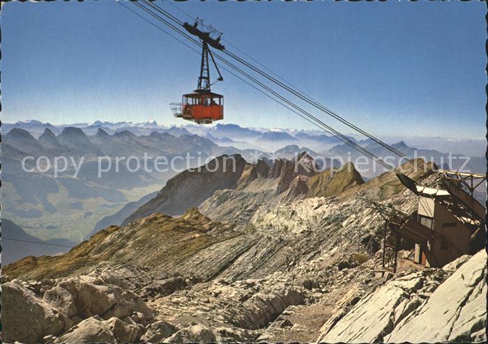 Seilbahn Saentis Churfirsten Glarneralpen
