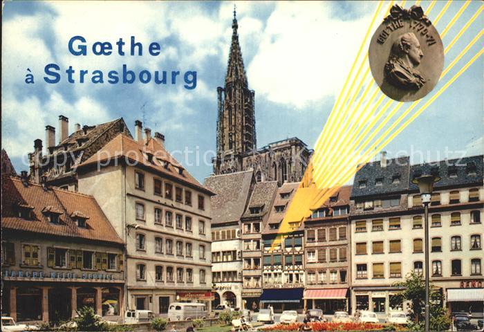 Goethe Johann Wolfgang von Maison Strasbourg