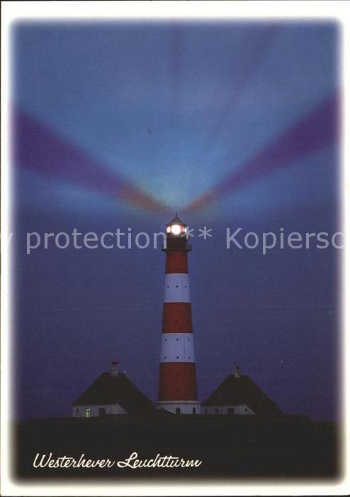 Leuchtturm Lighthouse Westerhever St. Peter-Ording