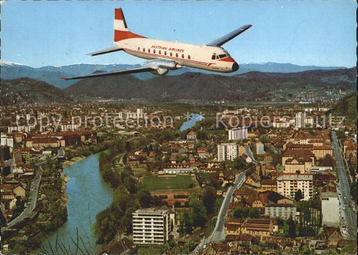 Flugzeuge Zivil Austrian Airlines Graz AUA-Bruckner