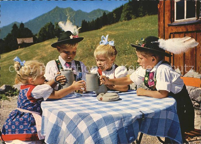 Kinder Child Enfants Trachten Prosit
