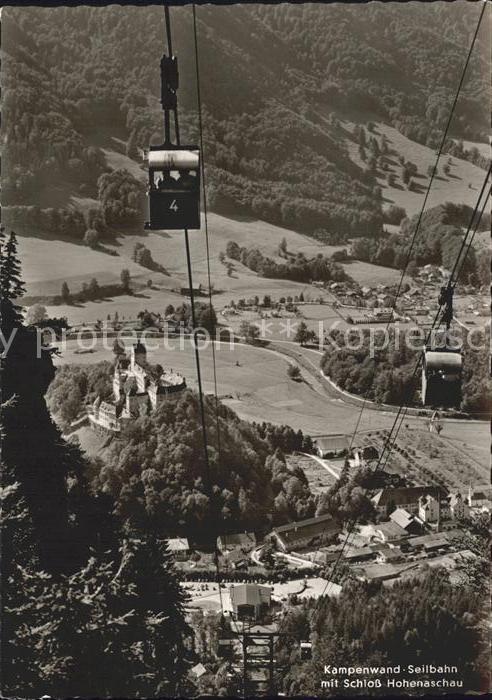 Seilbahn Kampenwand Schloss Hohenaschau