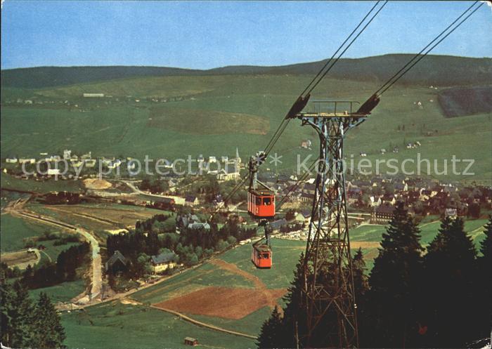 Seilbahn Oberwiesenthal Erzgebirge