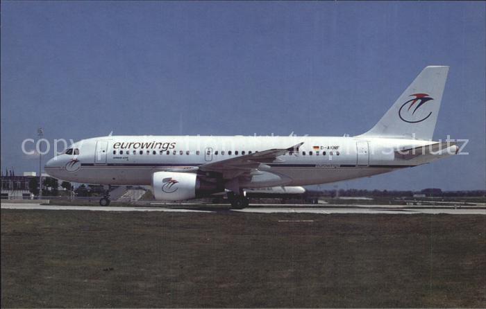 Flugzeuge Zivil Eurowings Airbus A319 D-AKNF