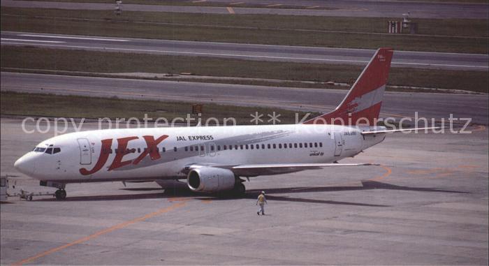 Flugzeuge Zivil JAL Express Boeing 737-400 JA 8991