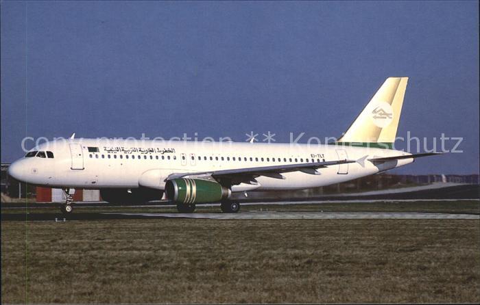 Flugzeuge Zivil Libyen Arab Airlines Airbus A320 EI-TLT