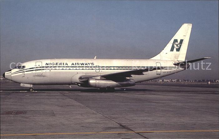 Flugzeuge Zivil Nigeria Airways Boeing 737-200Adv. 5N-AUB
