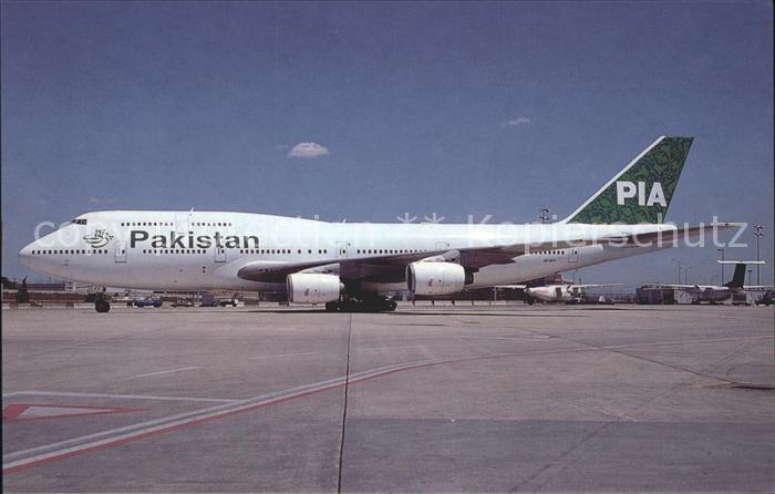 Flugzeuge Zivil PIA-Pakistan International Boeing 747-300 AP-BFY