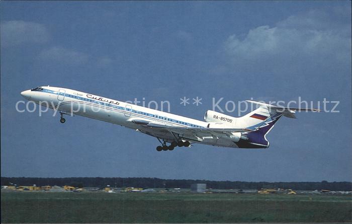 Flugzeuge Zivil Siberia Airlines Tupolev Tu-154 RA-85705