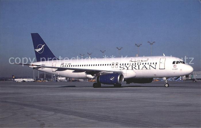 Flugzeuge Zivil Syrianair Airbus A320 YK-AKA