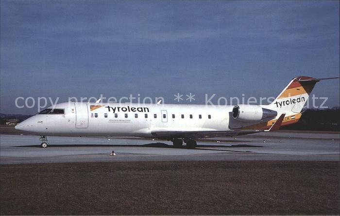 Flugzeuge Zivil Tyrolean Airways Canadair CRJ OE-LCK