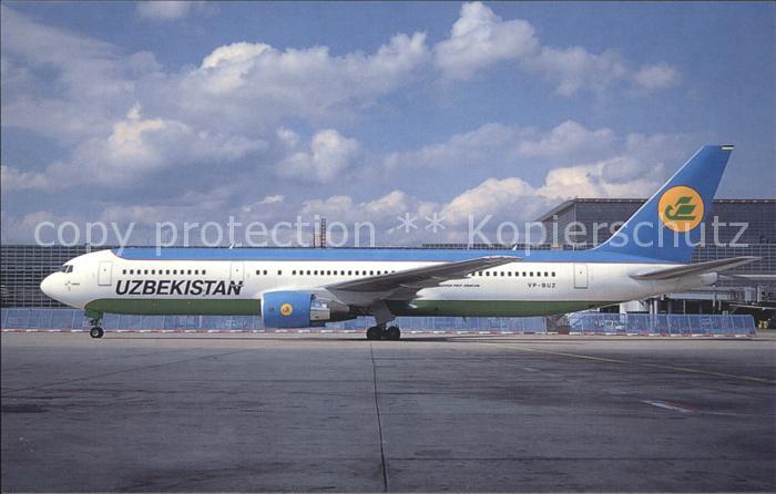 Flugzeuge Zivil Uzbekistan Airways Boeing 767-300ER VP-BUZ