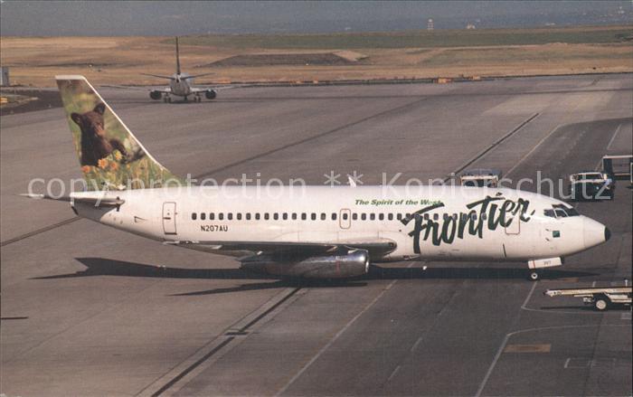 Flugzeuge Zivil Frontier B-737-200 N207AU