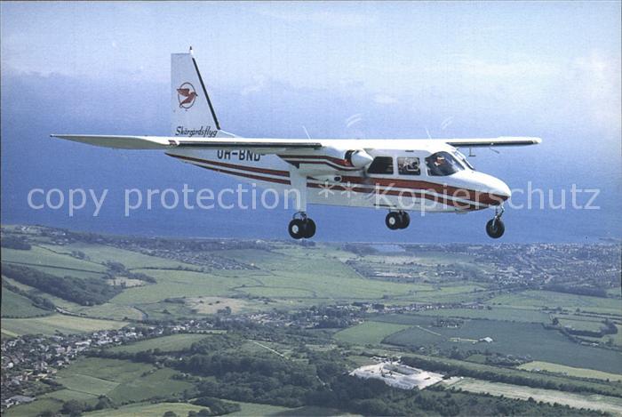 Flugzeuge Zivil Skaergardsflyg Ab BN 2B-21 Islander OH-BND ex G-BKOH cn 2171