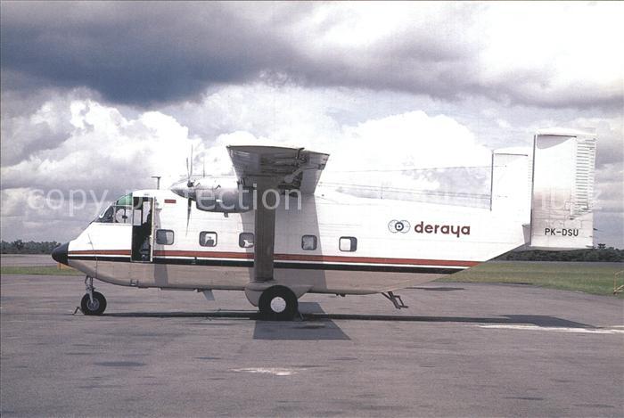 Flugzeuge Zivil Deraya Air Taxi P.T. Shorts Skyvan 3 Variant 100 PK-DSU cn SH192