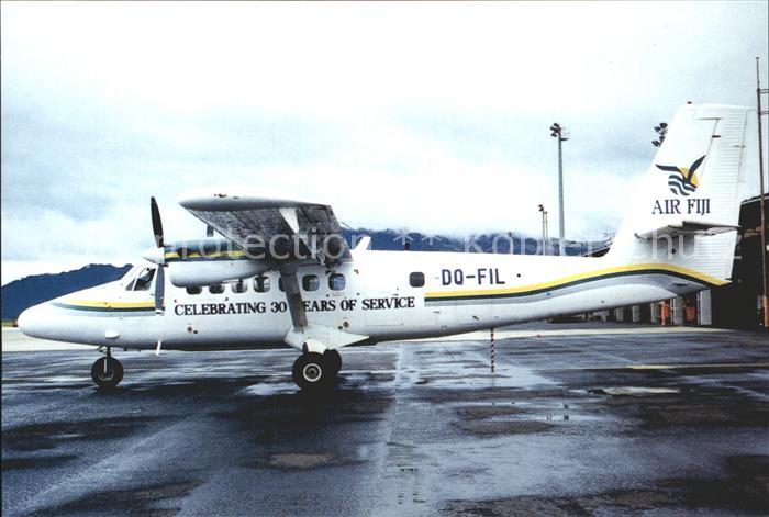 Flugzeuge Zivil Air FiJi Celebrating 30 Years of Service DHC-6 Twin Otter 200 DQ