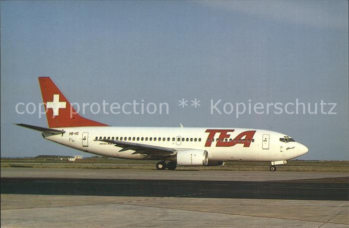 Flugzeuge Zivil TEA Boeing 737-3M8 HB-IIC C/n 25016