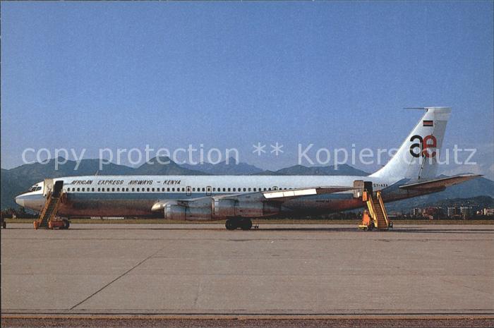 Flugzeuge Zivil African Express Airways Boeing 707-338C