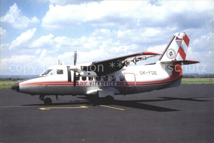 Flugzeuge Zivil Air Vitkovice LET L-410 AB OK-FDE c/n 750409