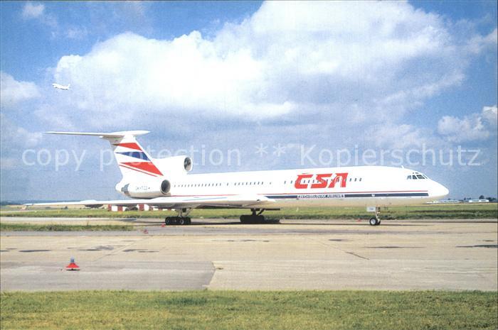 Flugzeuge Zivil CSA Tupolev TU-154M OK-TCD c/n 792