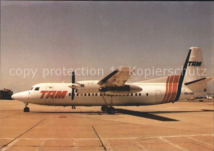 Flugzeuge Zivil TAM Fokker F-50 20233 PH-JXK