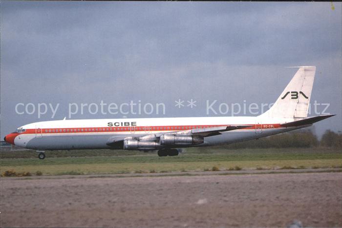 Flugzeuge Zivil Scibe Boeing 707-321B 9Q-CBL c/n 19266/