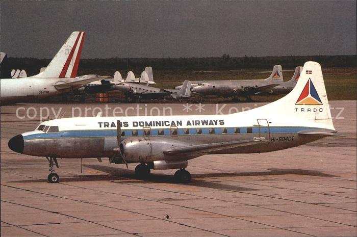 Flugzeuge Zivil Trado Trans Dominican Airways Convair 440 HI-594CT c/n 118