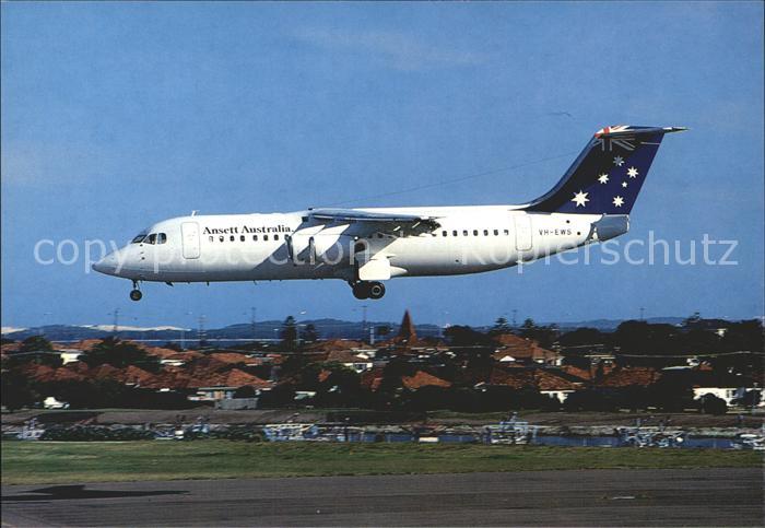 Flugzeuge Zivil Ansett BAe 146-300 VH-EWS