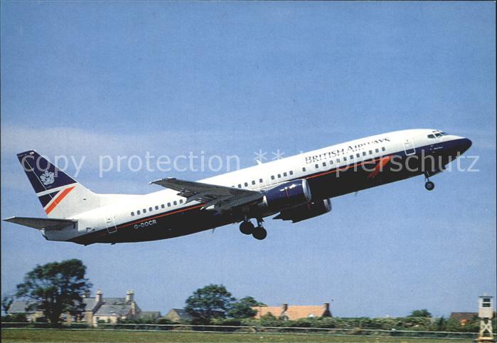 Flugzeuge Zivil British Airways Boeing 737-400 G-DOCR