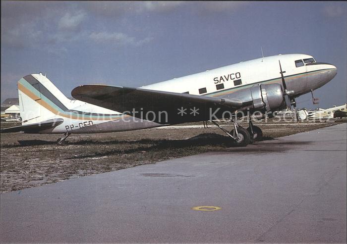 Flugzeuge Zivil Savco Rico DC-3 C-47DL PP-CED 7386
