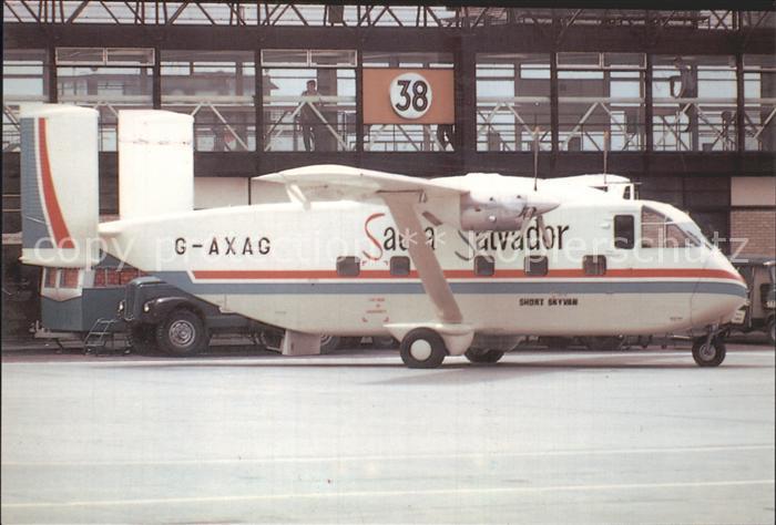 Flugzeuge Zivil Sadia Salvador Transbrasil Shorts Skyvan G-AXAG SH1861